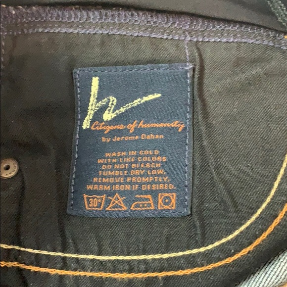 Citizens of Humanity Denim Maternity Skirt Sz 31 - Picture 6 of 9